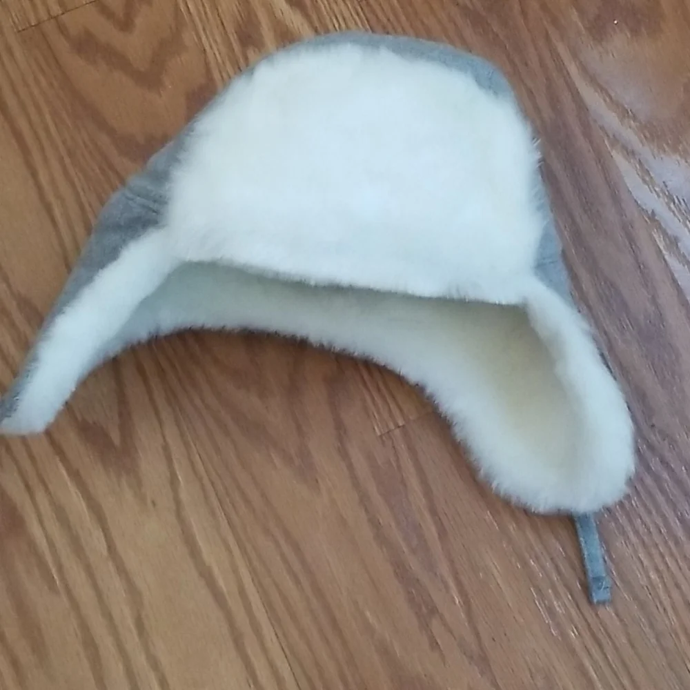 Baby‎ gap fur hat 6-12mo